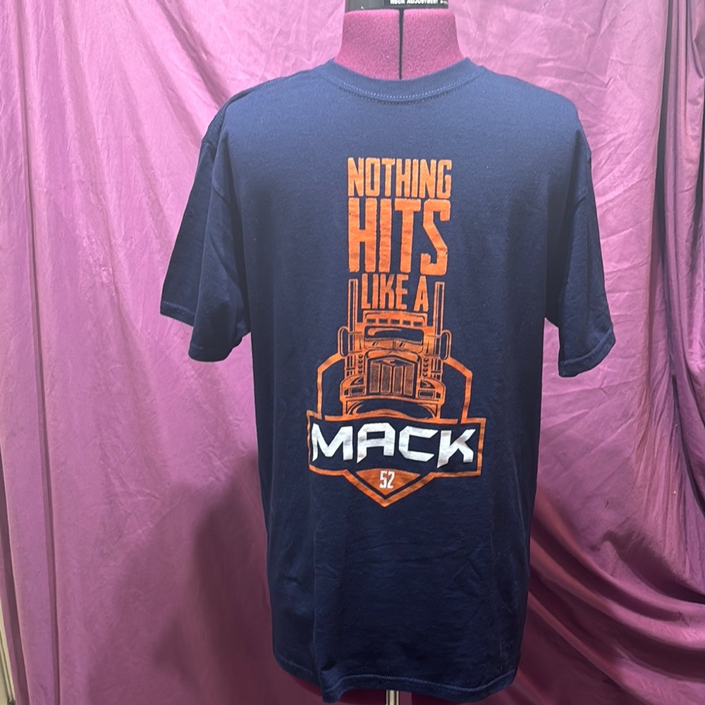 Nothing Hits Like a Mack 52, Men's Trucker T-Shirt Size Medium